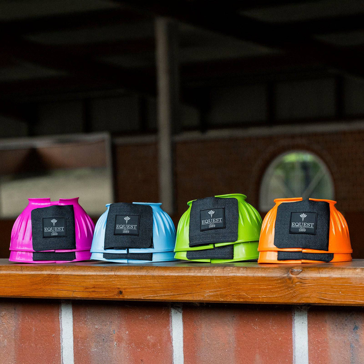EQUEST Gummispringglocke Colour Catch – alle Farben auf Hallenbande