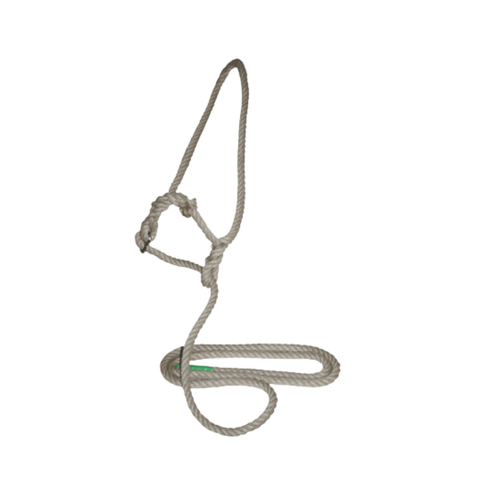 Hanfstrickhalfter von EQUEST – verstellbares Halfter aus 100% Hanf
