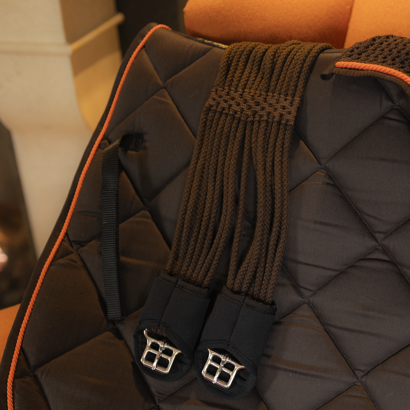 EQUEST Schnurengurt Soft | mit Neopren-Schnallenschutz