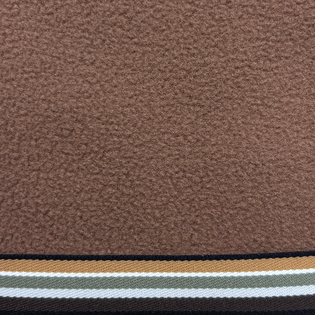 EQUEST Abschwitzdecke Alpha Fleece Active Einzelstück in Nougat mit Einfassung Lounge