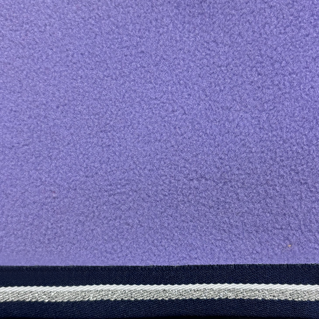 EQUEST Abschwitzdecke Alpha Fleece Active Einzelstück in Lilac mit Einfassung Alaska