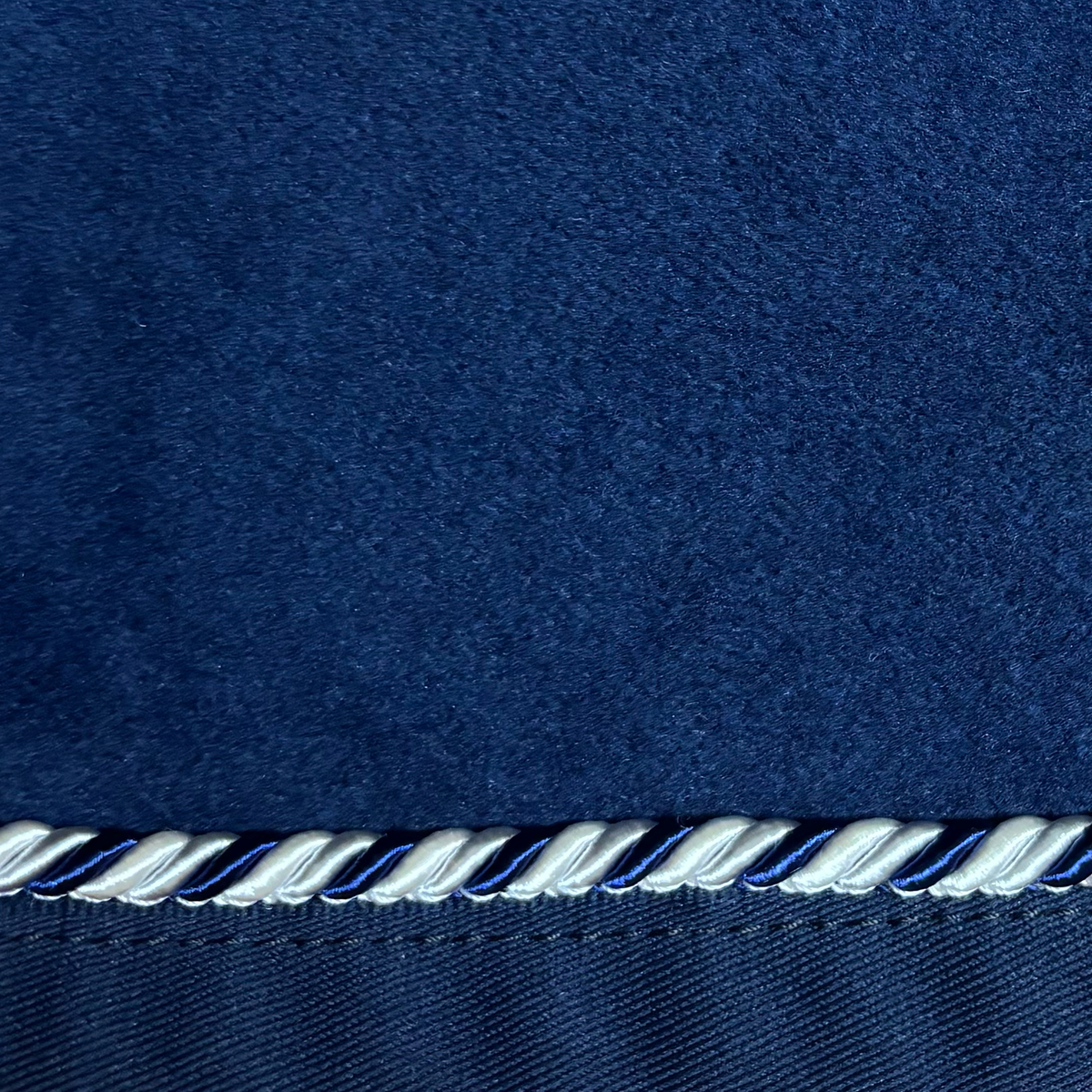 EQUEST Dralon Decke Active + Cord in Navy, Kordel Competition, Einfassung Navy