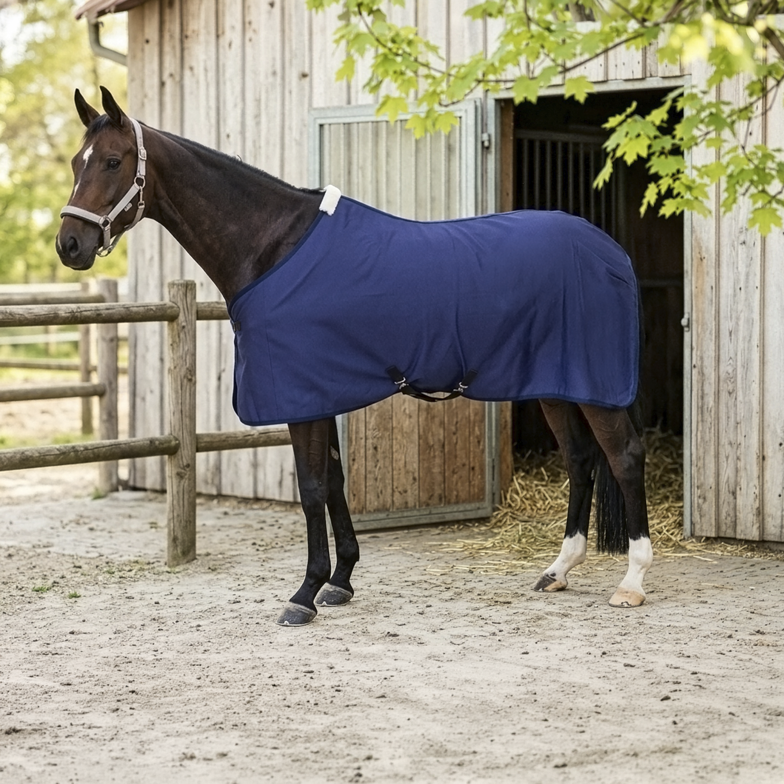 EQUEST Summer Sheet Cotton with Cross Surcingles