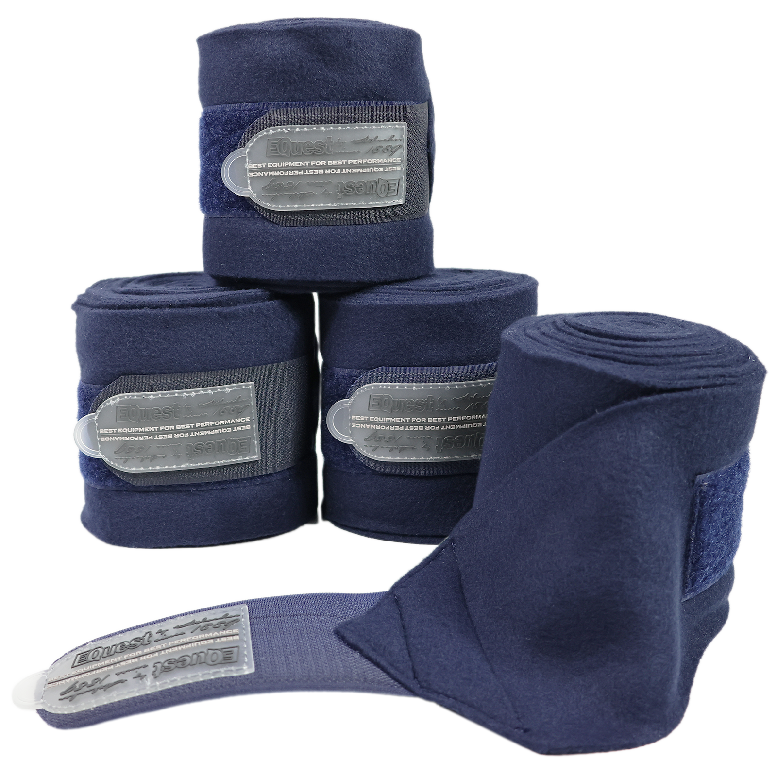 EQUEST Bandage Fleece Act-Line | 4er Set