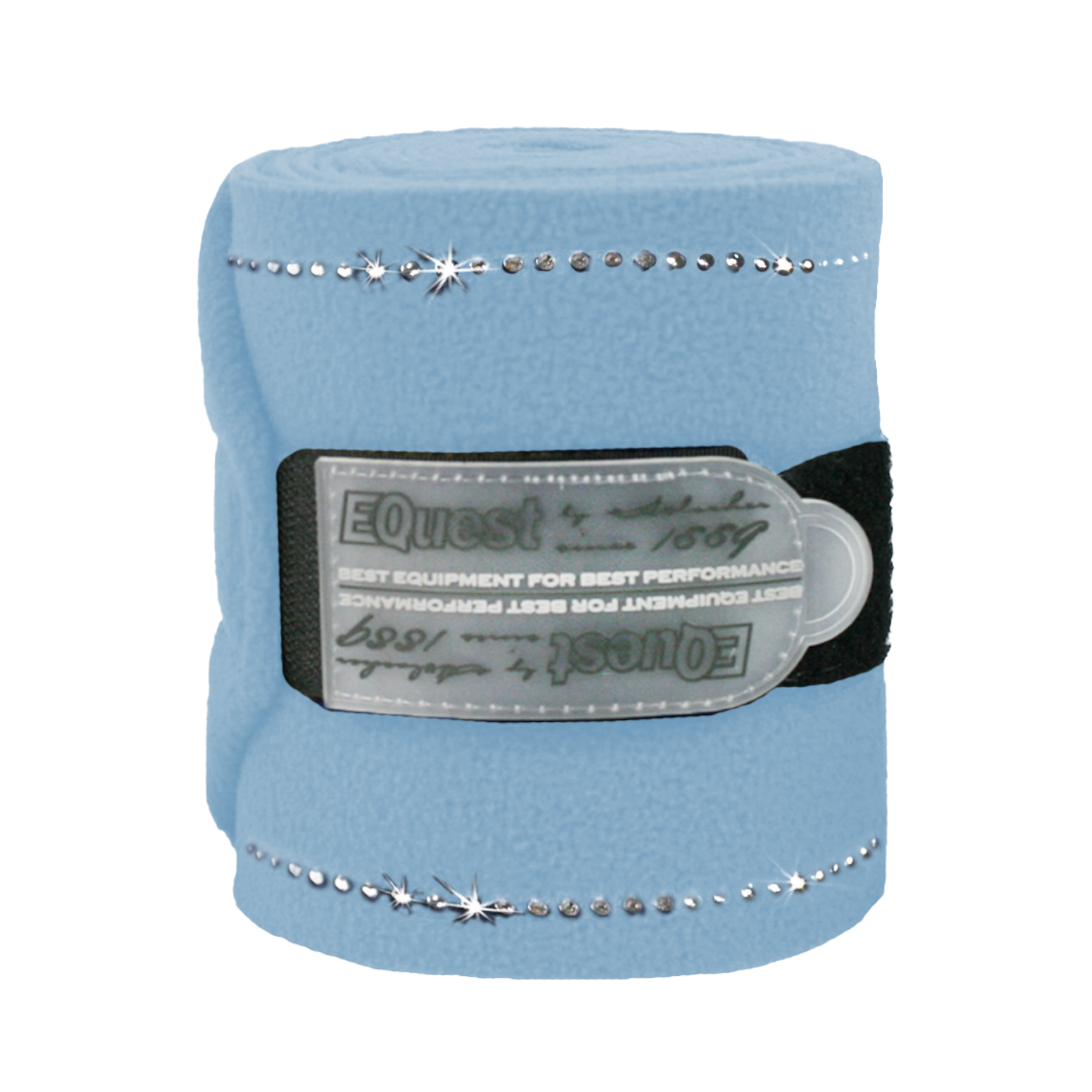 EQUEST Bandage Alpha Fleece Crystal | 4er Set