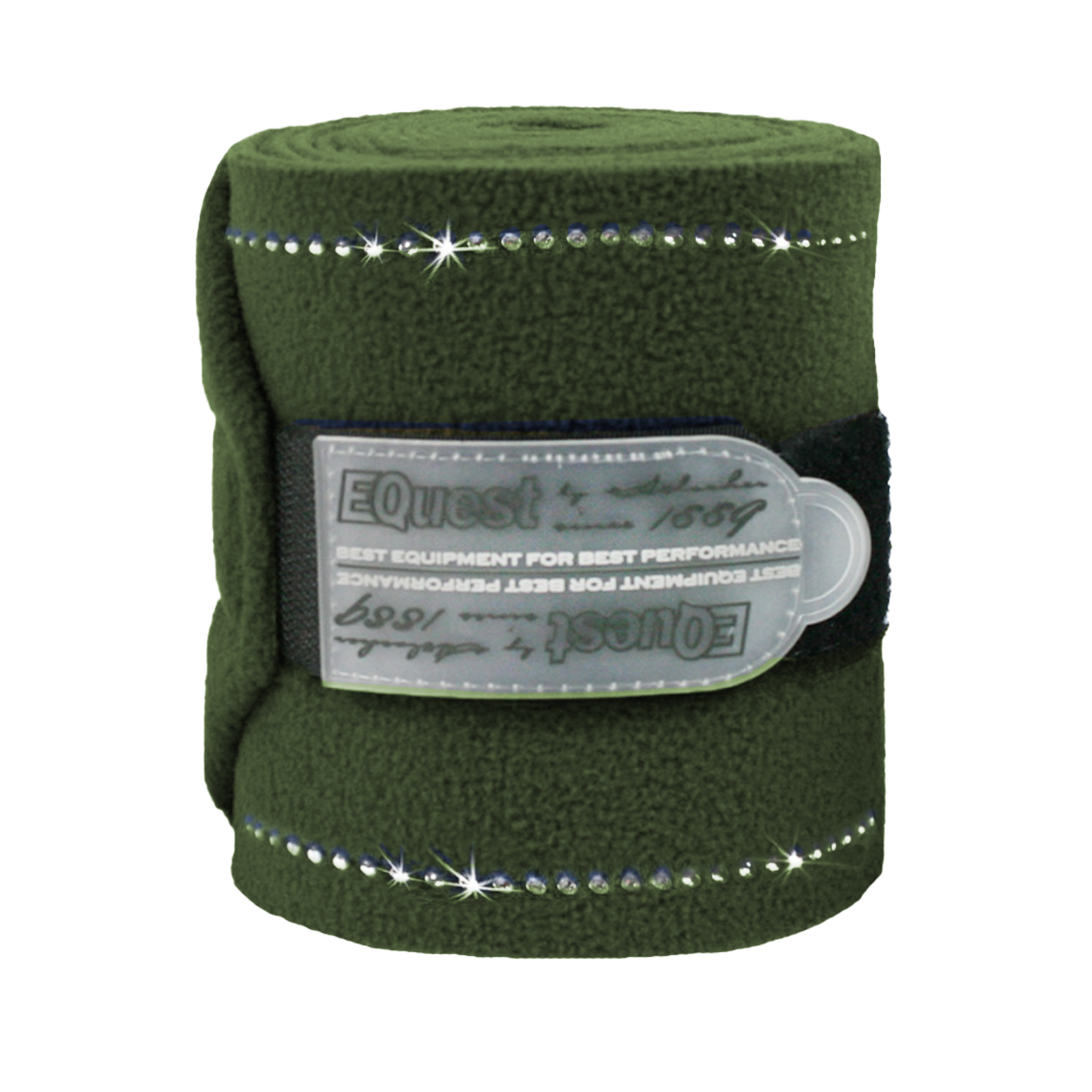 EQUEST Bandage Alpha Fleece Crystal | 4er Set