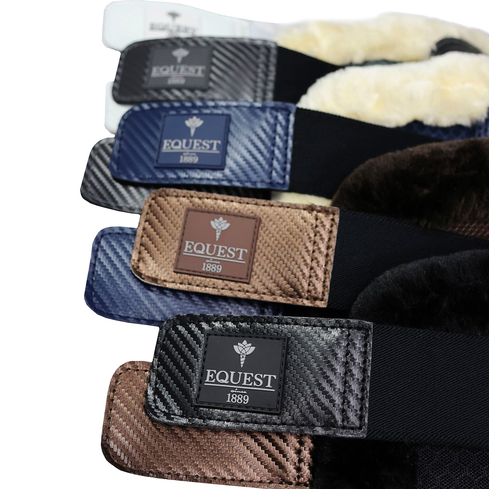 EQUEST Gamasche Air Flow Mesh Carbon | 2er Set