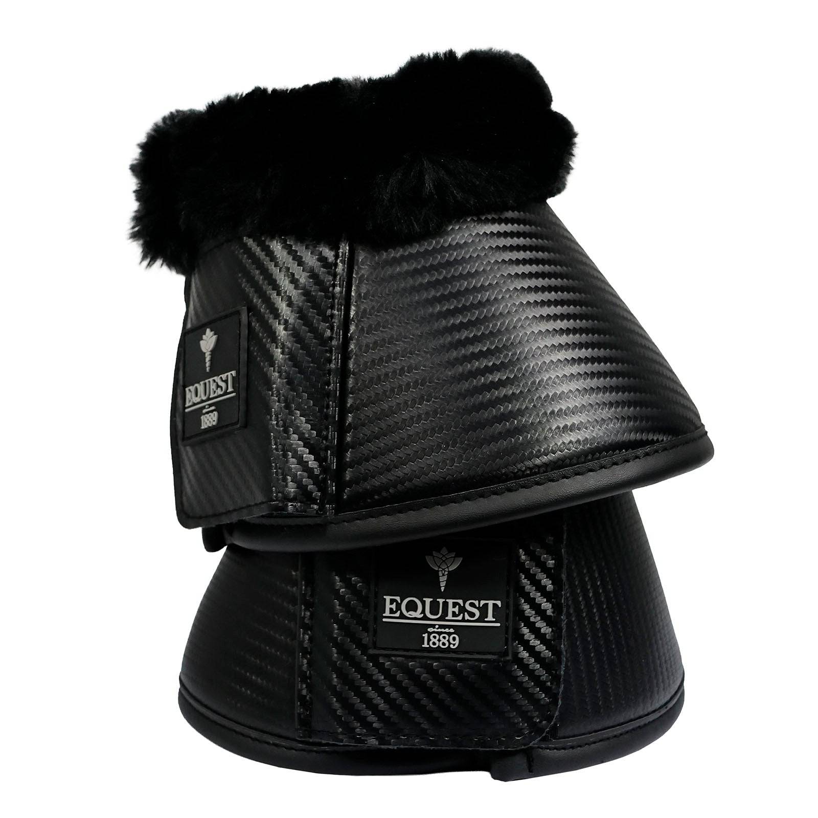 EQUEST Hufglocke Air Flow Mesh Carbon | 2er Set - EQUEST by Hoelscher