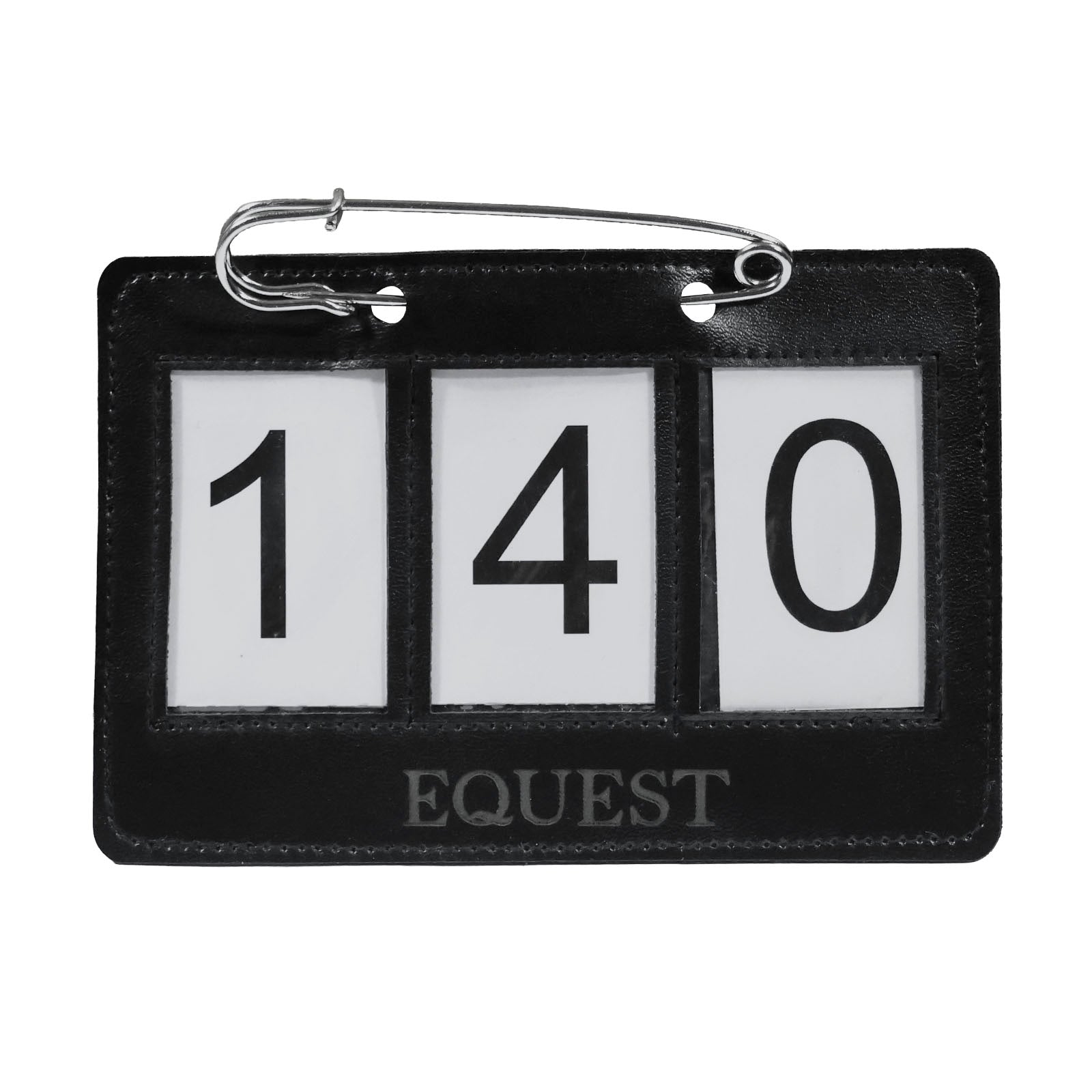 EQUEST Startnummern Pro mit Klett 3-stellig