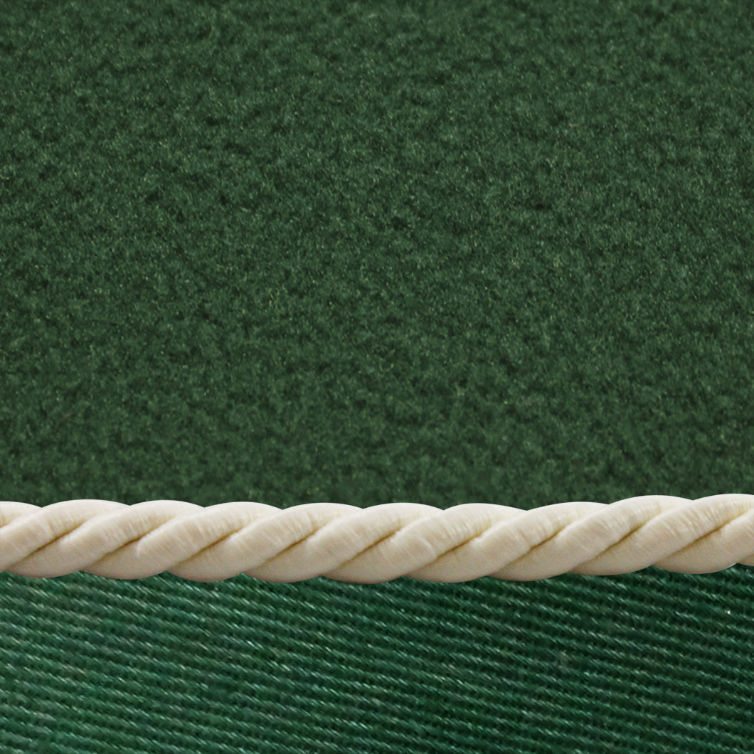 EQUEST Decke Alpha Fleece Parade + Cord Bottle Green – Champagner – Bottle Green, Detailansicht