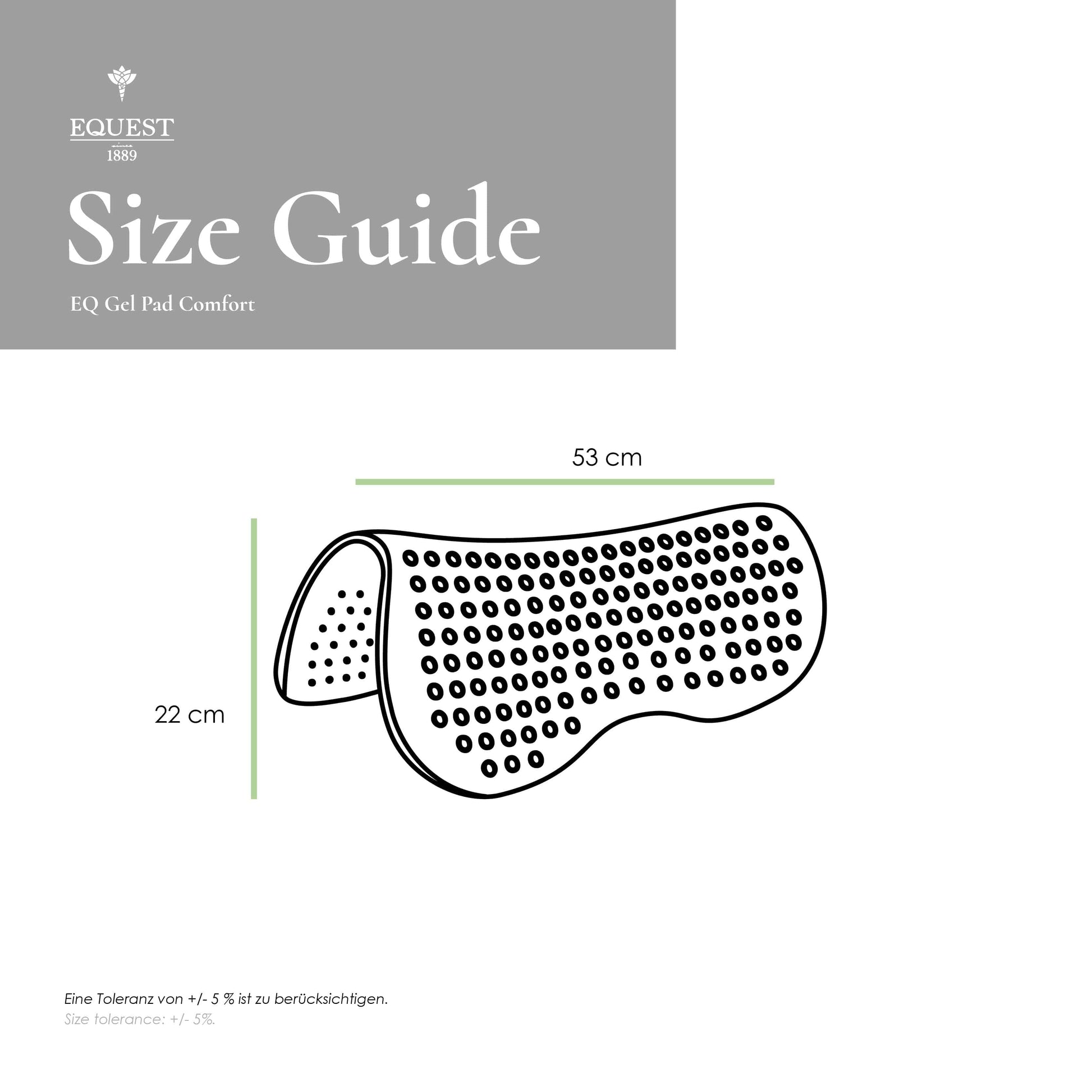 EQUEST Gel Pad Comfort - EQUEST by Hoelscher