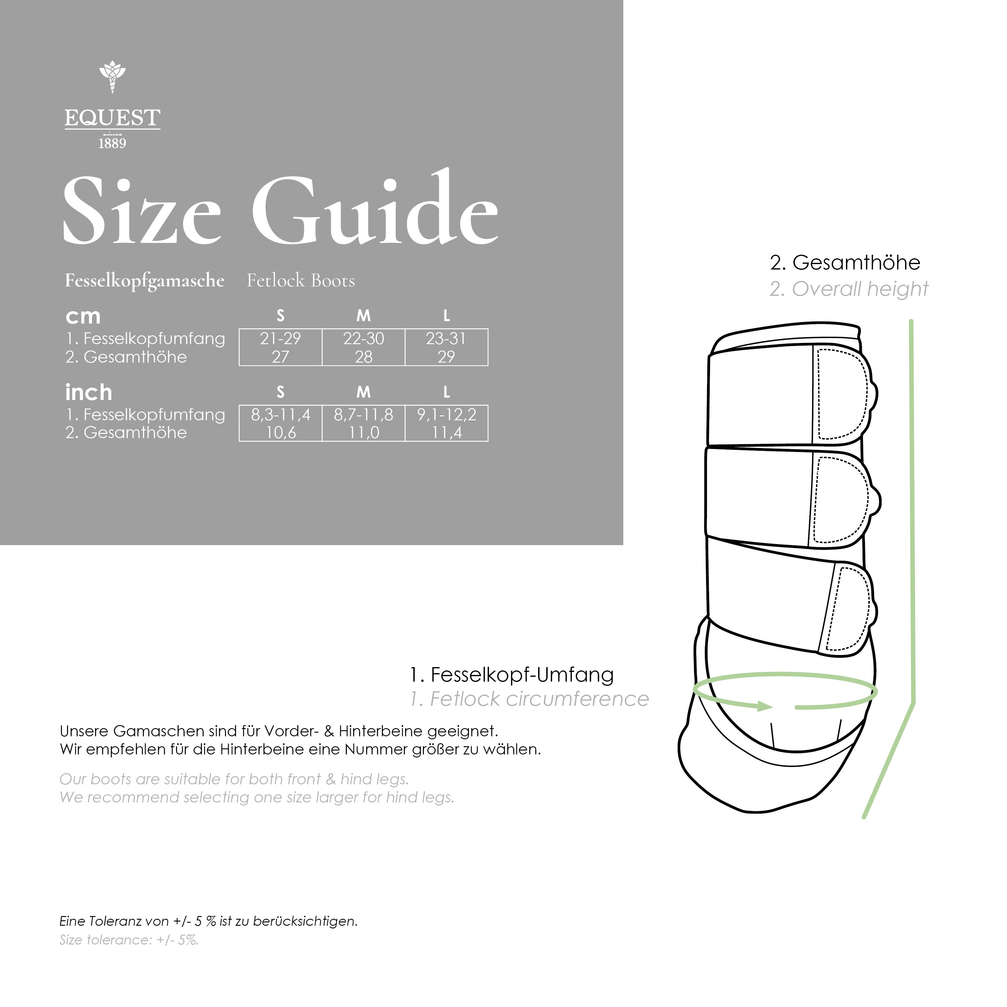 Bottes à boulets EQUEST | Lot de 2